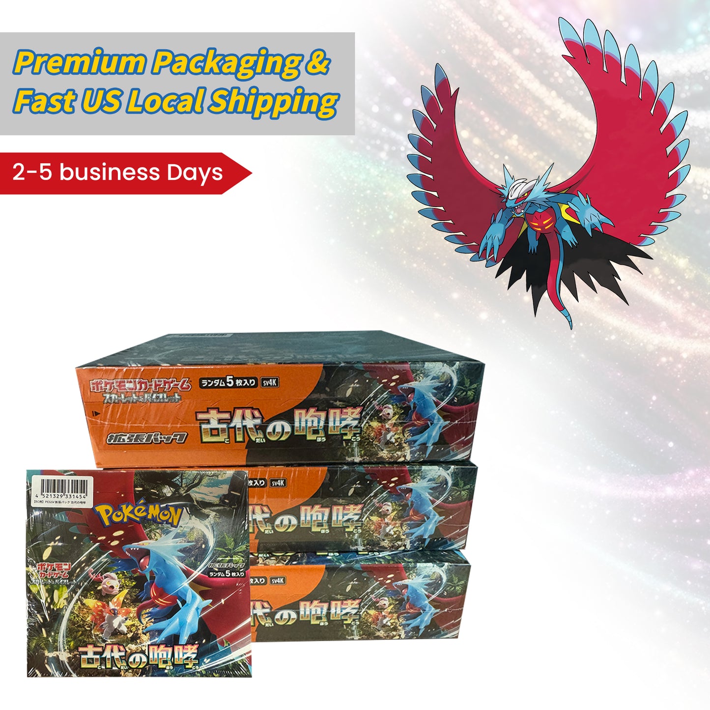 Pokémon TCG [SV4K] "Ancient Roar" Japanese Booster Box