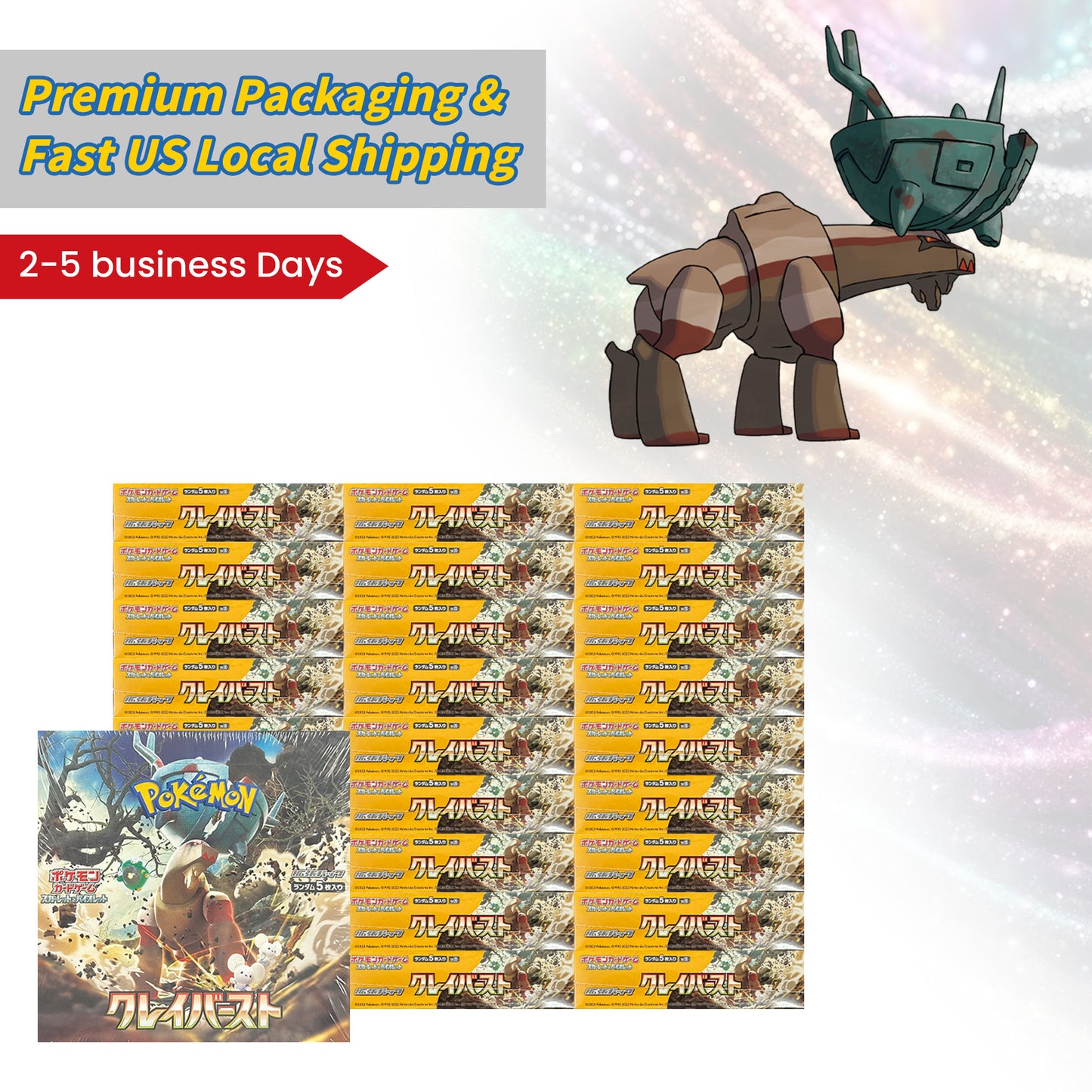 Pokémon TCG [SV2D] "Clay Burst" Japanese Booster Box