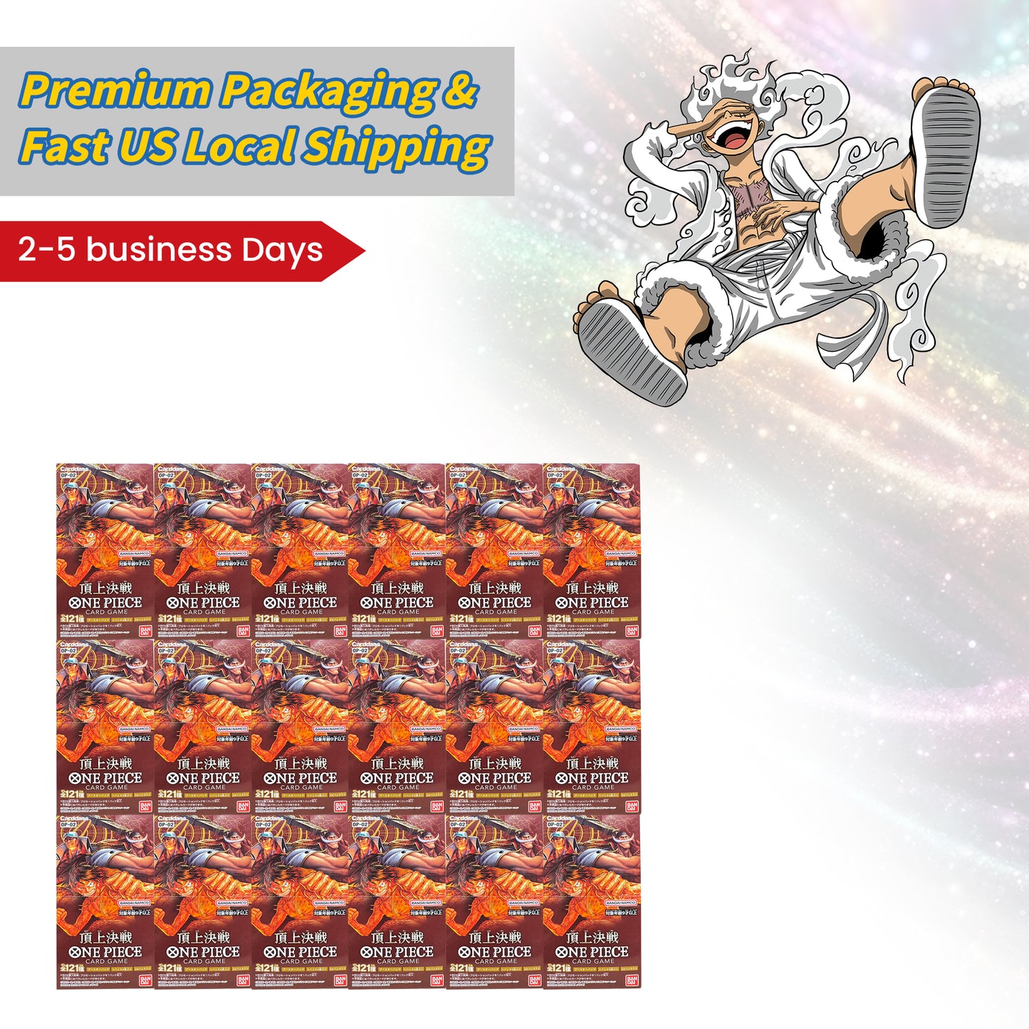 ONE PIECE TCG [OP-02] "Paramount War" Japanese Booster Box