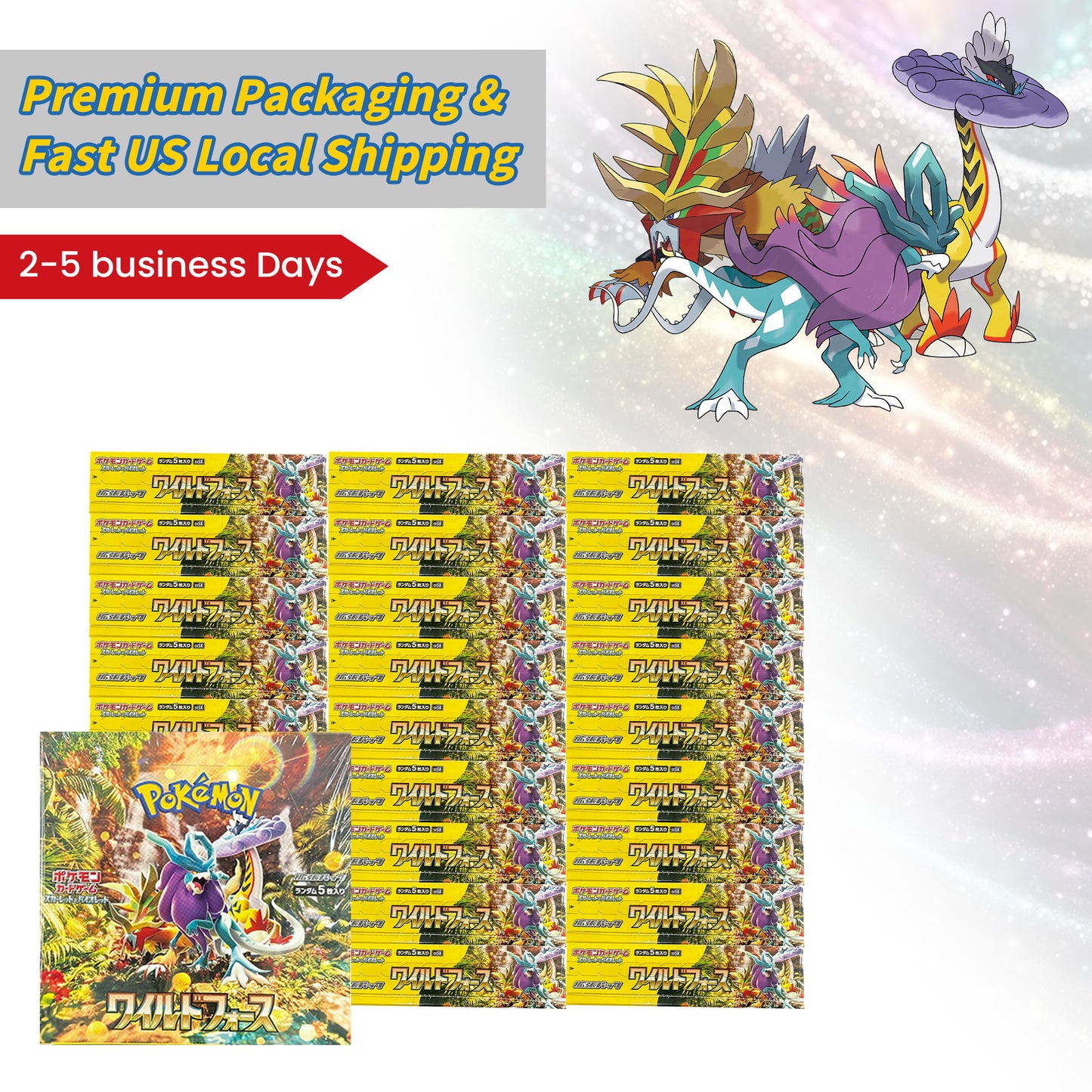 Pokémon TCG [SV5K] "Wild Force" Japanese Booster Box