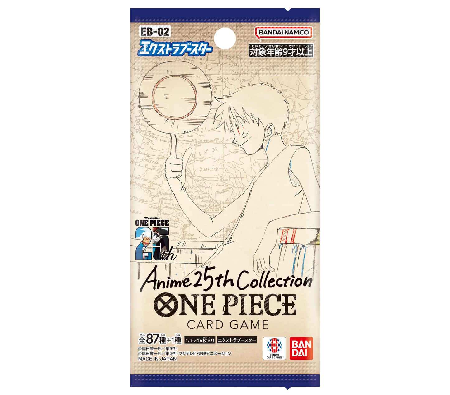 ONE PIECE TCG [EB-02] "Anime 25th Collection" Japanese Booster Box