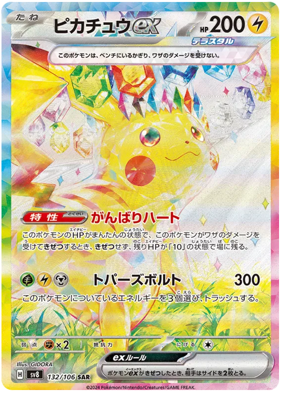 Pokémon TCG [SV8] "Super Electric Breaker" Japanese Booster Box